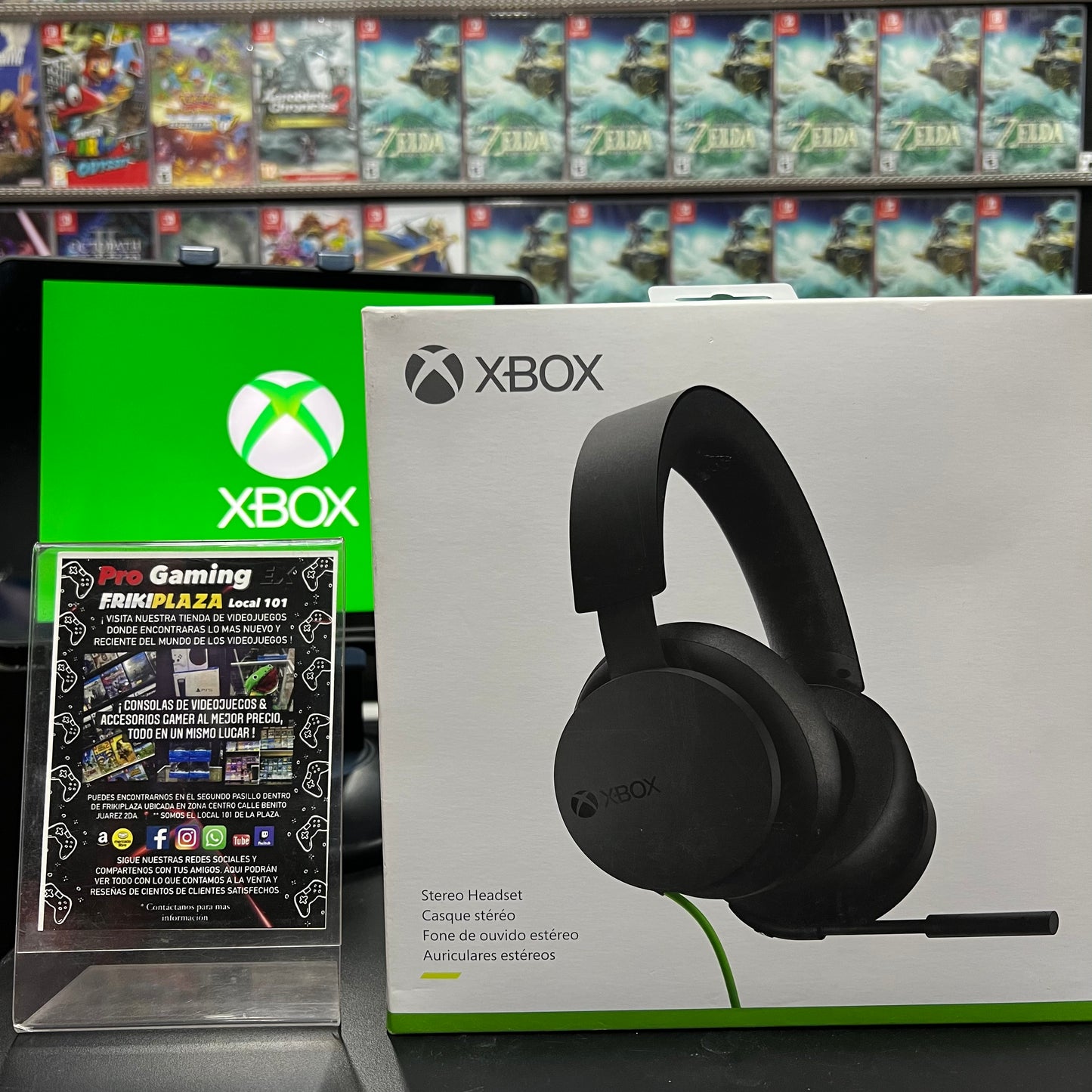 Auriculares Estéreos Microsoft XBOX - Negros