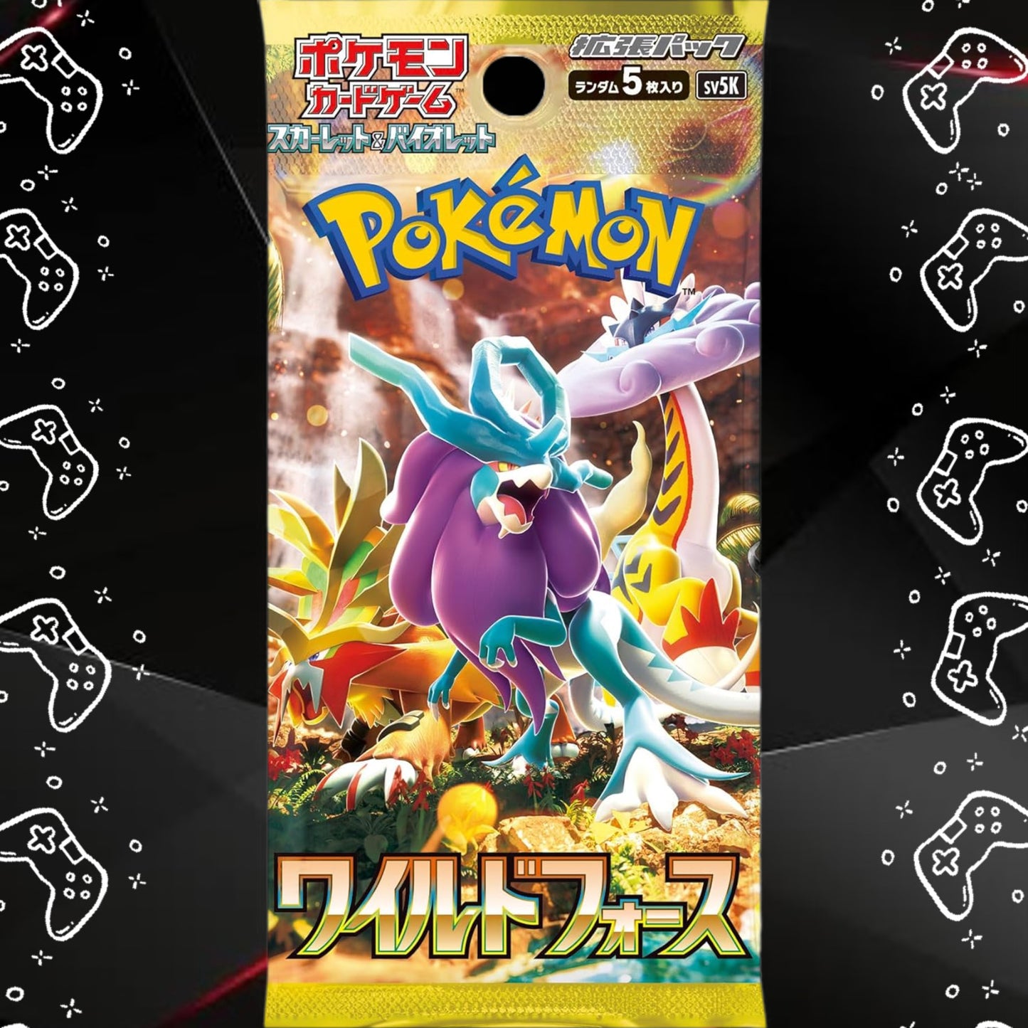 Pokémon Trading Card Game: Scarlet & Violet "Wild Force" - Booster Pack