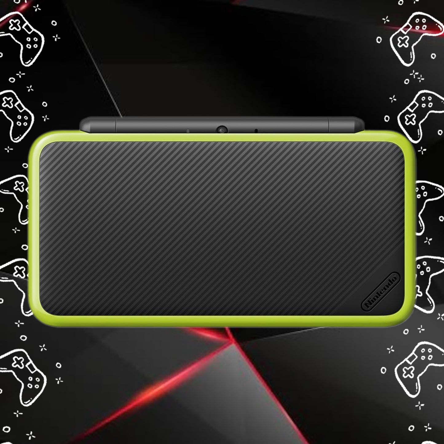Consola New Nintendo 2DS LL - Black x Lime