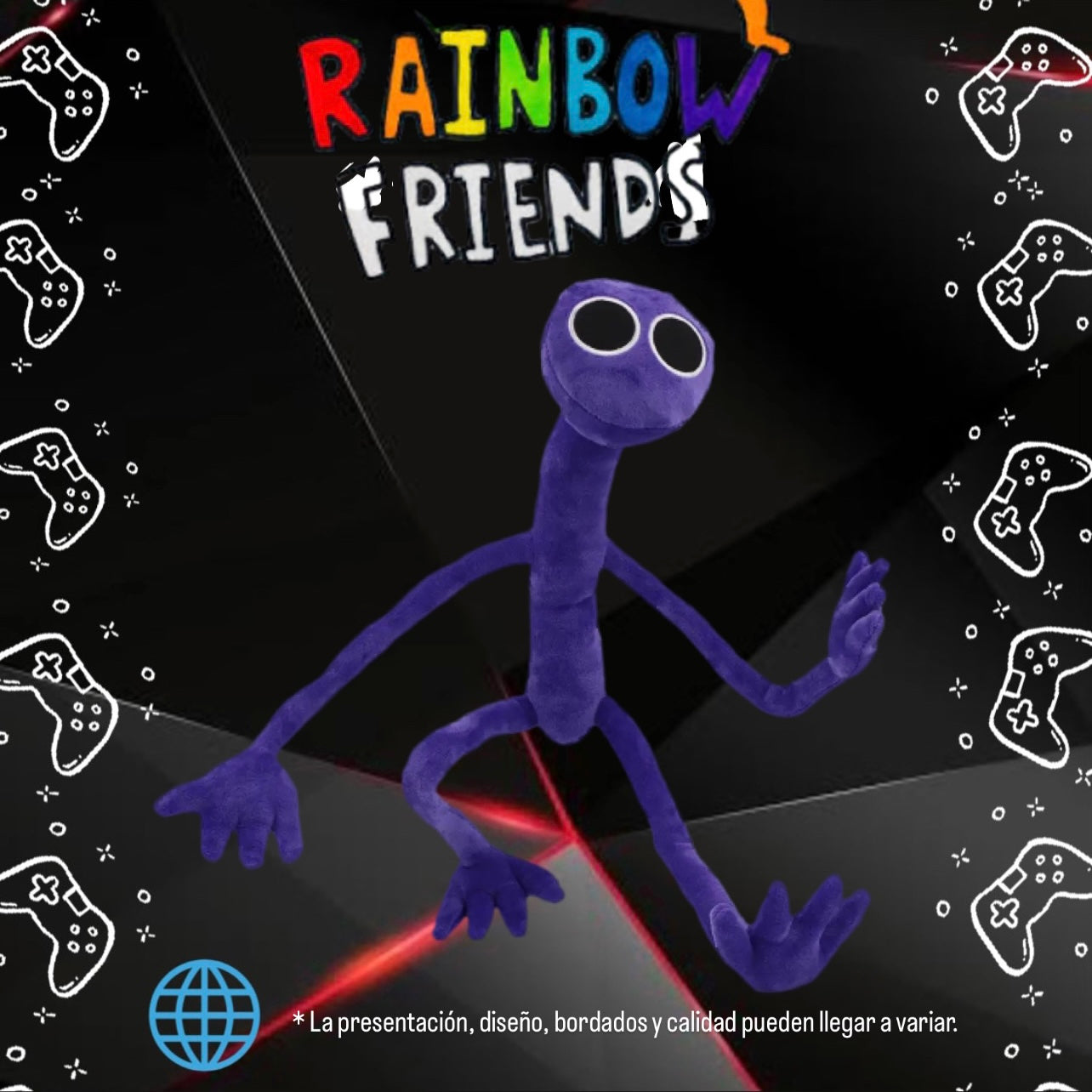 “Purple” Plush - Rainbow Friends