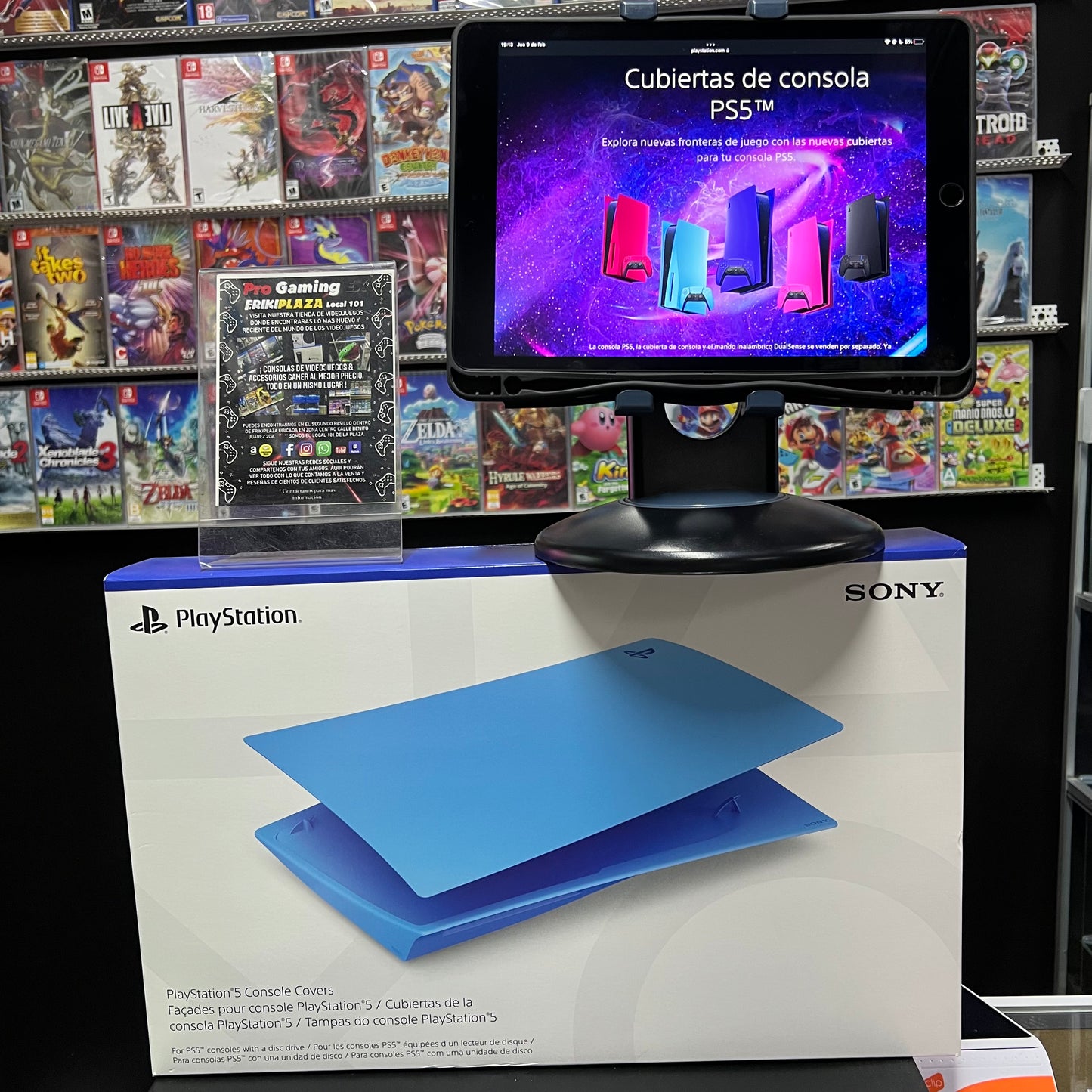 PS5™ Cubierta de Consola - Azul Estelar