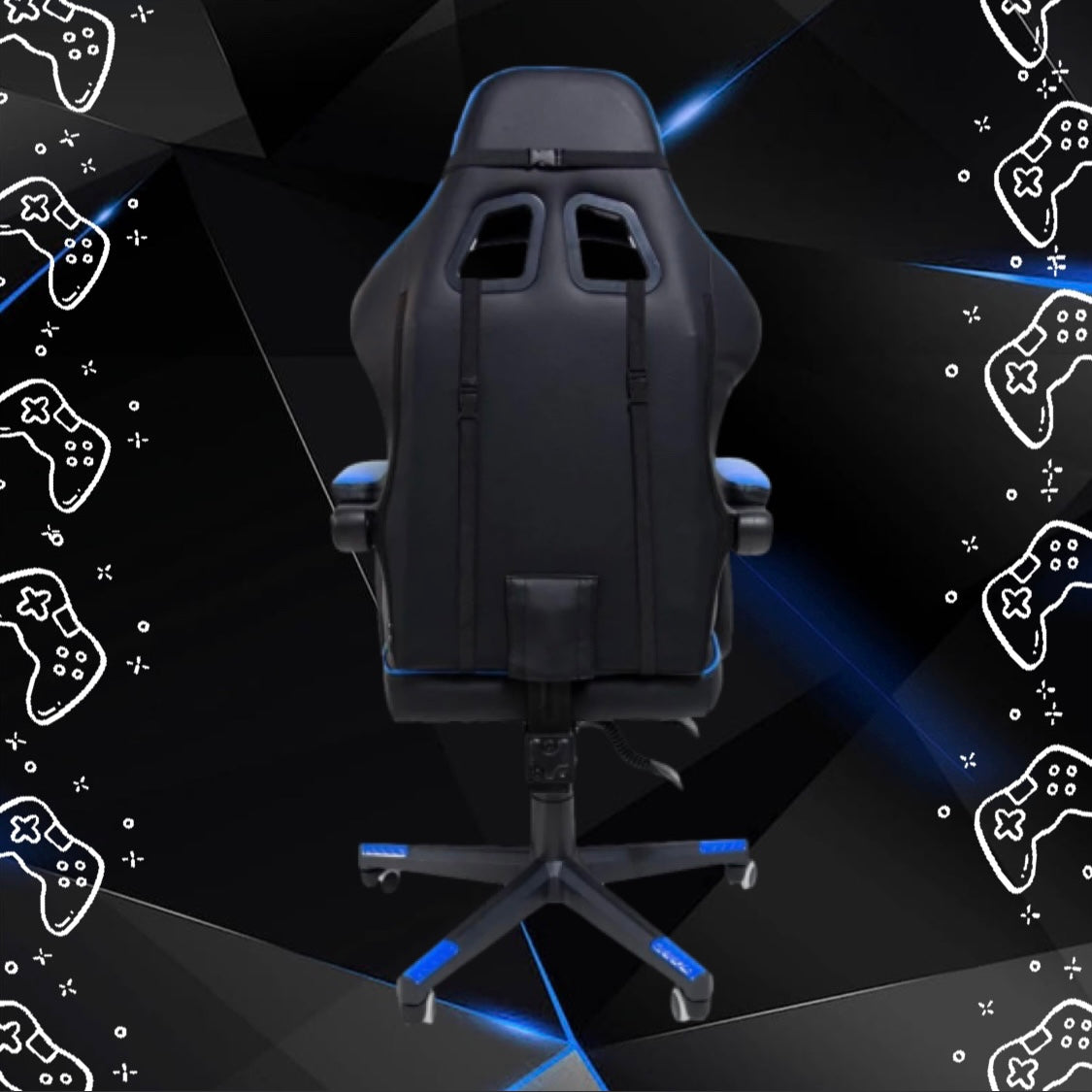 Silla Gamer Reclinable - Azul
