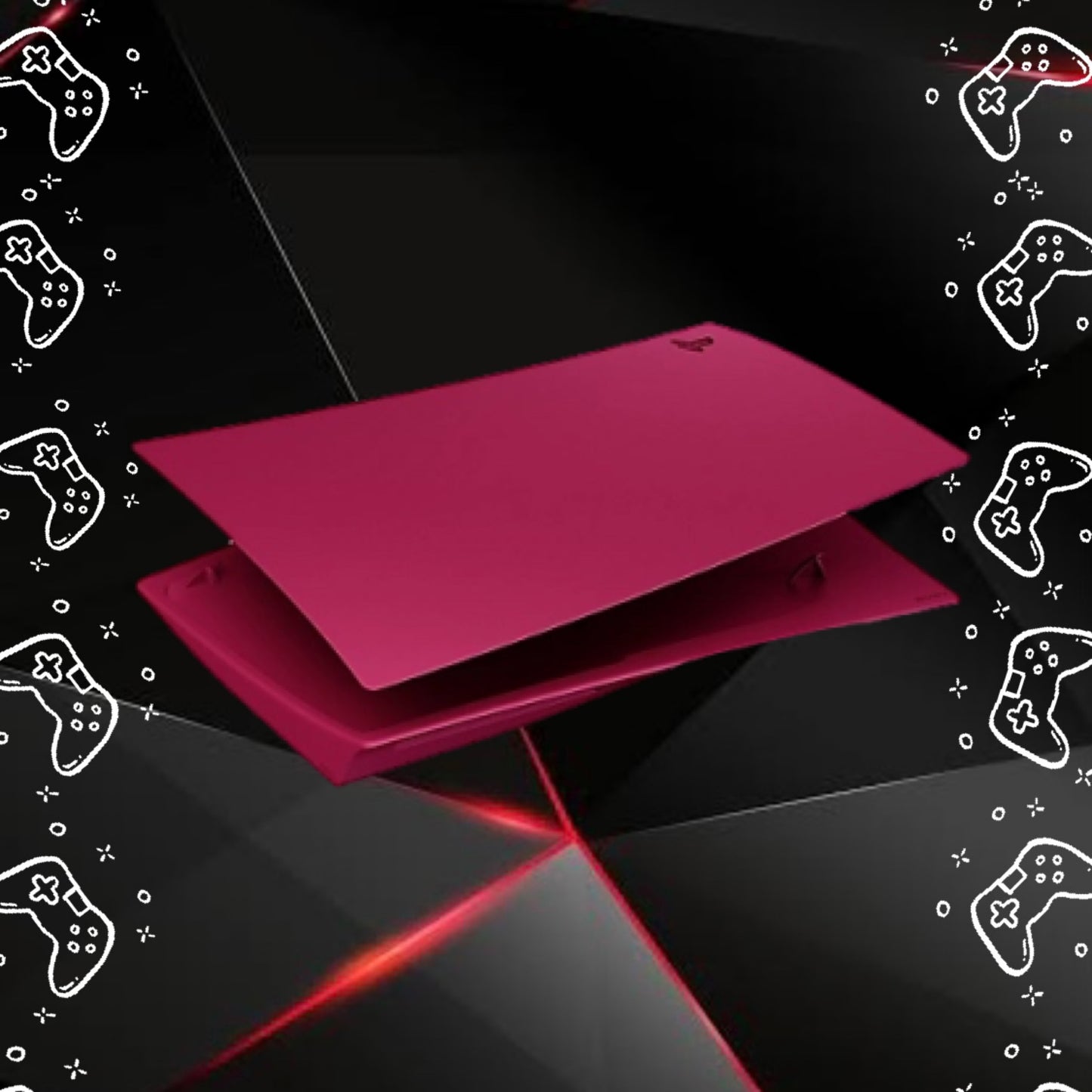 PS5™ Cubierta de Consola - Rojo Cósmico